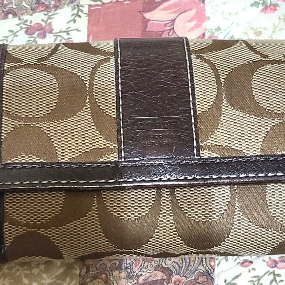 Brown Coach Wallet